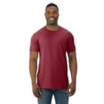 thumbnail image 1 of Fruit of the Loom Mens Cotton Jersey Crew T-Shirt SF45R Cardinal l Pack of 4, 1 of 1