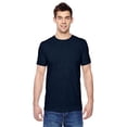 thumbnail image 1 of Fruit of the Loom Mens Cotton Jersey Crew T-Shirt SF45R Indigo Heather l Pack of 4, 1 of 1