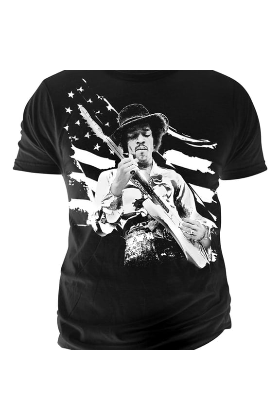 Mens Crewneck Graphic T-Shirt, Black, Small