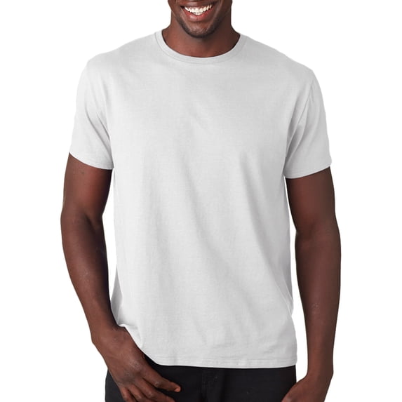 Fruit of the Loom Mens Fl Sf45R 4.7 Oz Sftspn Crw Tee, White, Medium