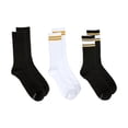thumbnail image 1 of Fruit of the Loom Mens Gameday Crew Socks, 3-Pack, Sock Sizes 6-12, 1 of 7