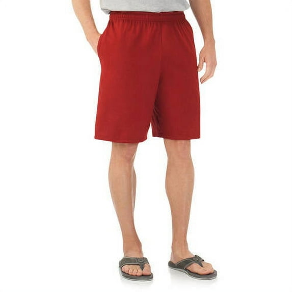 Fruit of the Loom Mens Jersey Short Cardinal L