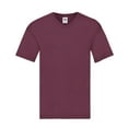 thumbnail image 1 of Fruit of the Loom Mens Original Plain V Neck T-Shirt, 1 of 3