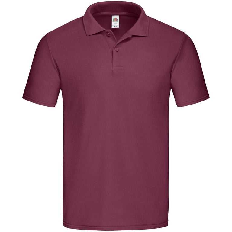 Maroon polo shirt walmart best sale