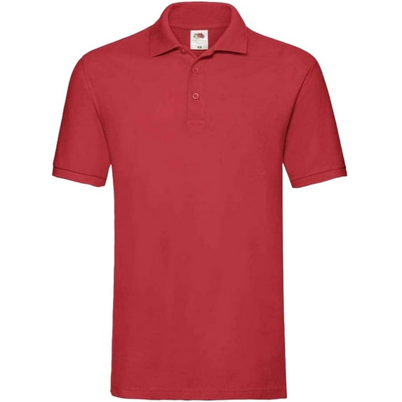 Fruit of the Loom Mens Premium Cotton Pique Polo Shirt