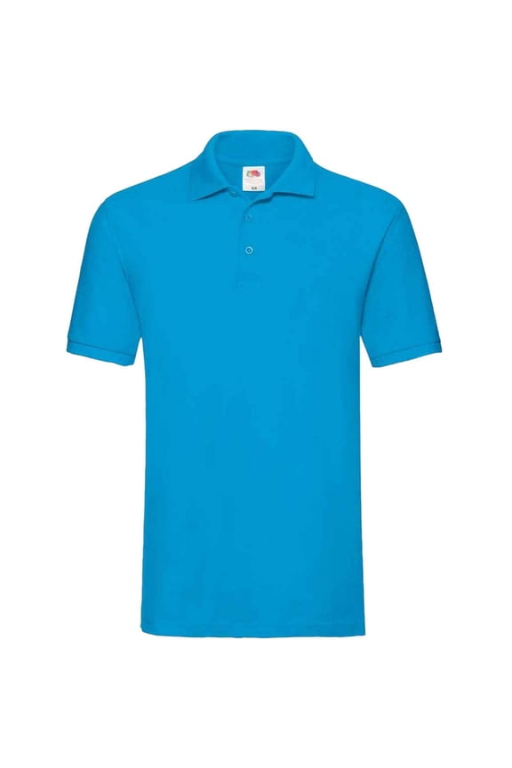 Mens Premium Cotton Pique Polo Shirt