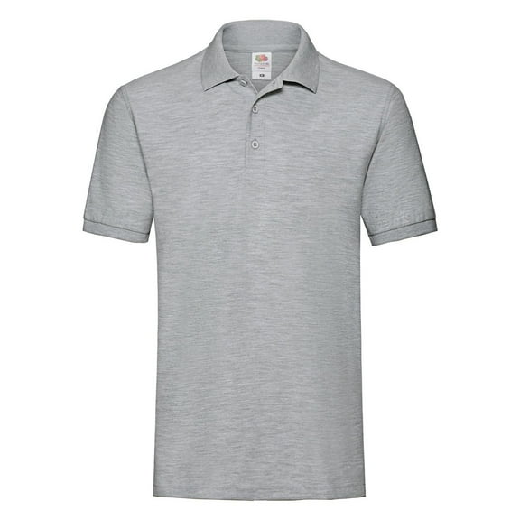 Fruit of the Loom Mens Premium Heathered Polo Shirt