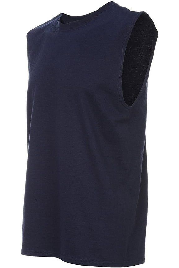 Mens Sleeveless Tee Navy