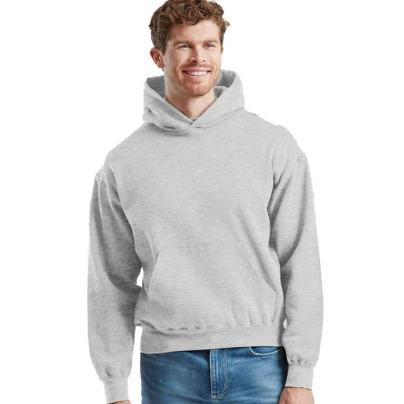 Fruit of the Loom Mens Supercotton Heather Hoodie