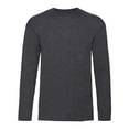 thumbnail image 1 of Fruit of the Loom Mens Valueweight Heather Long-Sleeved T-Shirt, 1 of 4