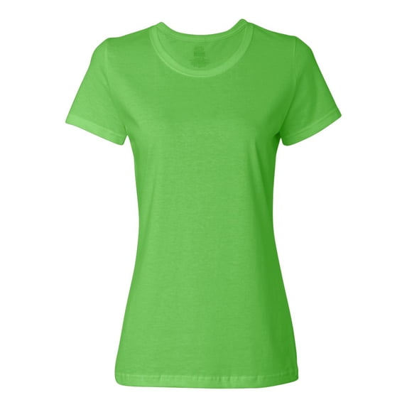 Fruit of the Loom Women's Short Sleeve Cotton Basic T-Shirt L3930R
