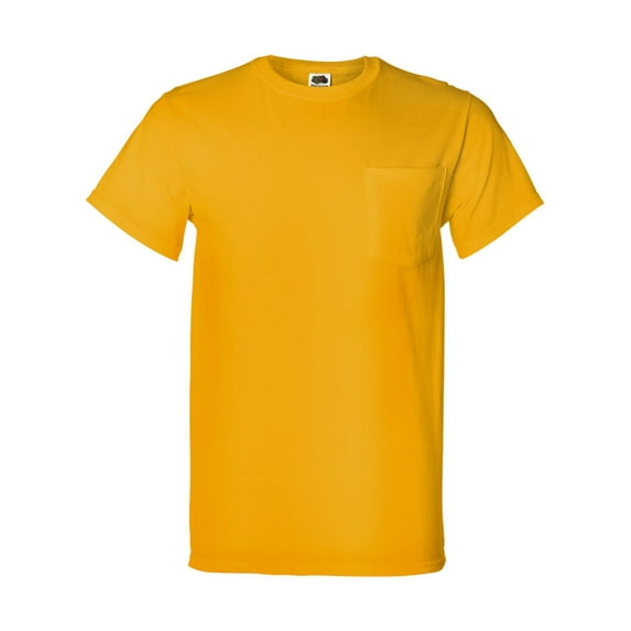 Fruit of the Loom - New NIB - HD Cotton T-Shirt with a Pocket