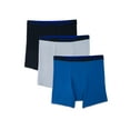 thumbnail image 1 of Fruit of the Loom Premium Big Men's Breathable Boxer Briefs, 3-Pack, 1 of 8