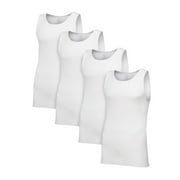 Fruit of the Loom Premium Men's A-Shirt Tank Undershirts, 4-Pack