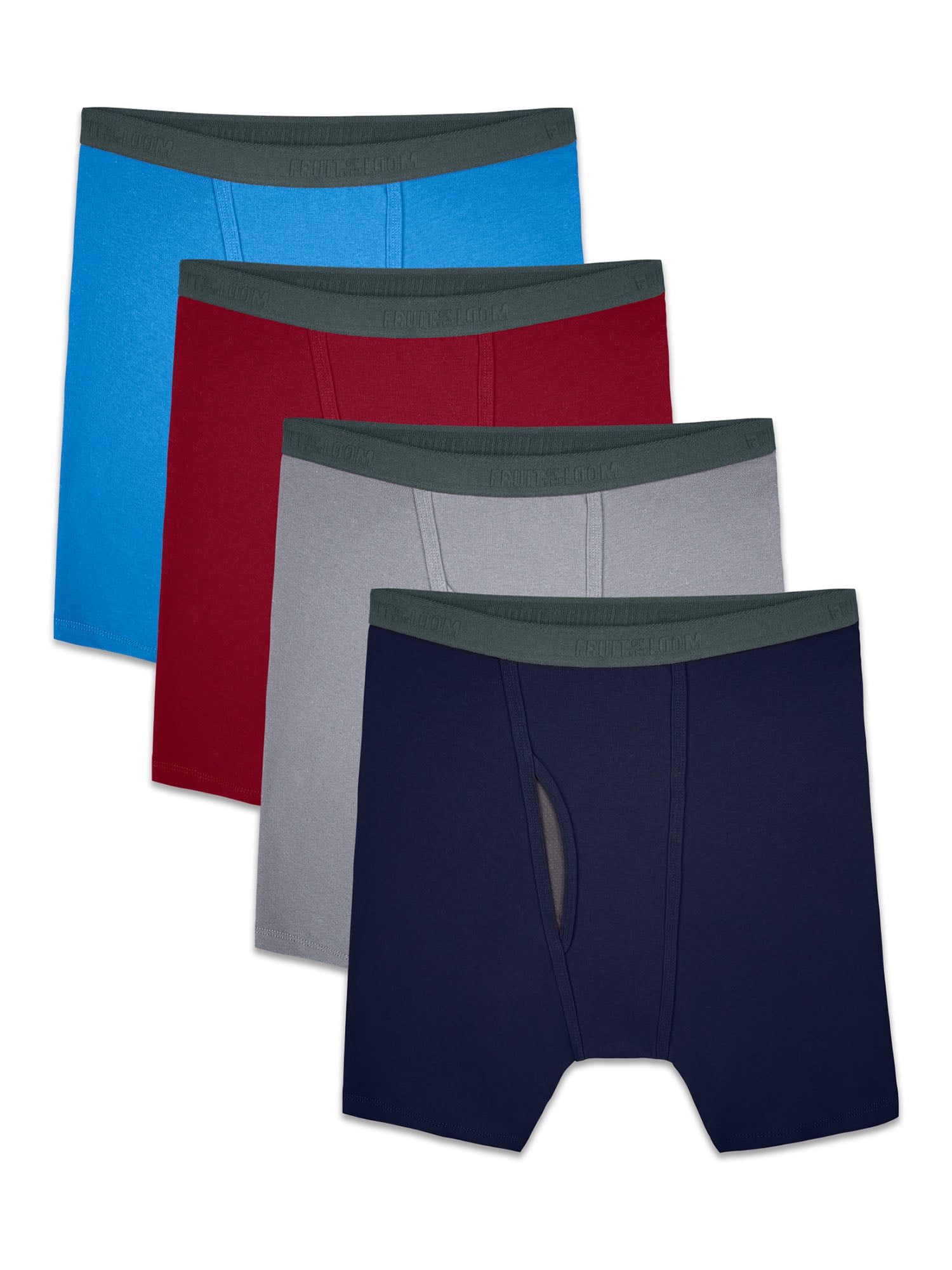 Fruit of the Loom Premium Men's CoolZone Boxer Briefs, 4Pack