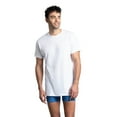 thumbnail image 1 of Fruit of the Loom Premium Men's Crew Undershirts, 4-Pack, 1 of 9