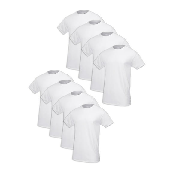 Fruit of the Loom Premium Men's Crew Undershirts, 8-Pack