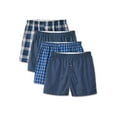 thumbnail image 1 of Fruit of the Loom Premium Men's Woven Boxers, 4-Pack, 1 of 9