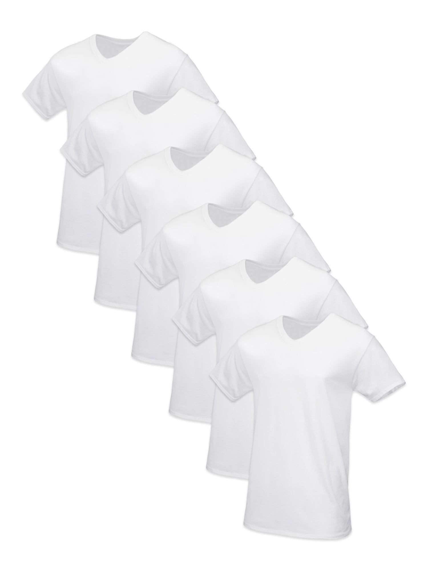 Fruit of the Loom Premium Tall Men's VNeck Undershirts, 6Pack