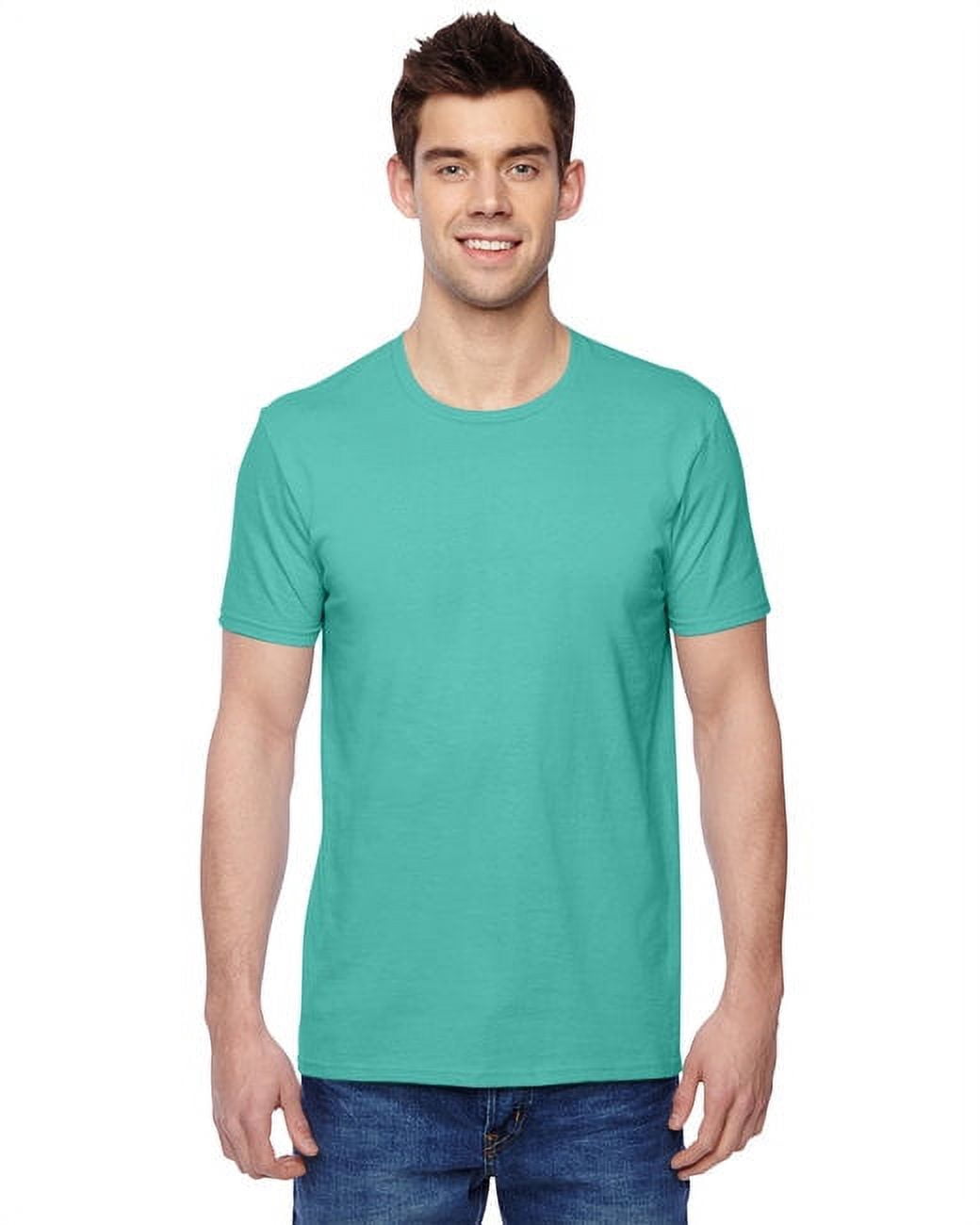 Fruit of the Loom SF45R Mens 4.7 oz., 100% Sofspun Cotton Jersey Crew T ...