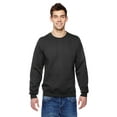 thumbnail image 1 of Fruit Of The Loom Sofspun Adult Sweatshirt , SF72R , Black , Large, 1 of 2