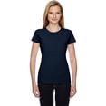 thumbnail image 1 of Fruit of the Loom SSFJR Ladies Cotton CreT-Shirt -Indigo Heather-XXX-L, 1 of 2