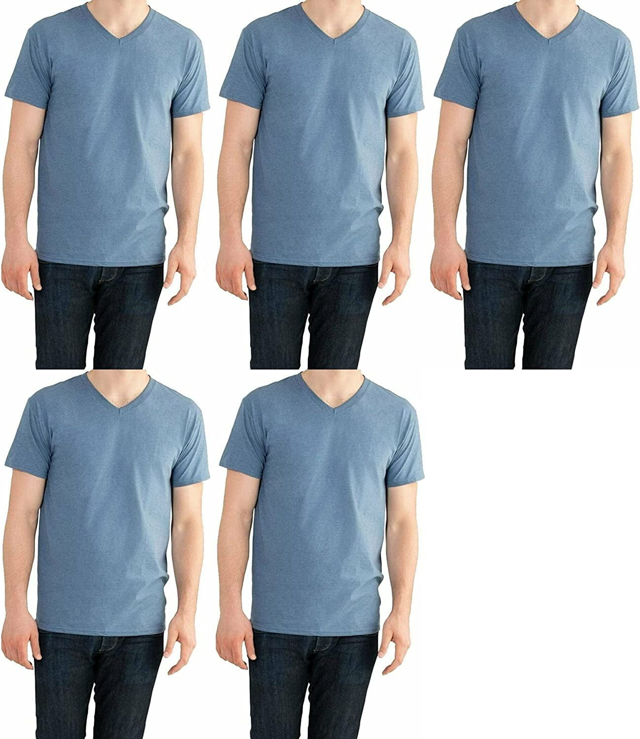 Fruit of the Loom Select Men's VNeck TShirts Classic Fit Wicks