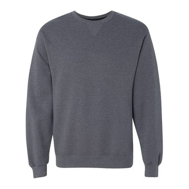 Fruit of the Loom - Sofspun Crewneck Sweatshirt - SF72R - Charcoal Heather - Size: L