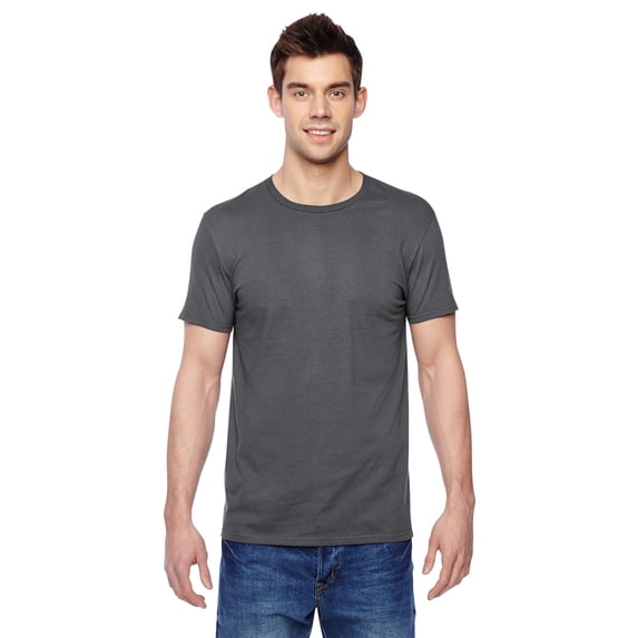 Fruit of the Loom - Sofspun Crewneck T-Shirt - SF45R, Charcoal Grey, 2X, Pack Of 2, T-Shirts