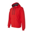 thumbnail image 1 of Fruit of the Loom - Sofspun Hooded Sweatshirt - SF76R - Fiery Red - Size: S, 1 of 3