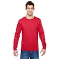 thumbnail image 1 of Fruit of the Loom Sofspun Long Sleeve T-Shirt for Men Size up to 3XL, 1 of 5