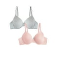 thumbnail image 1 of Fruit of the Loom T-Shirt Bra 2 Pack, Style FT938, Sizes M to XXL, 1 of 7