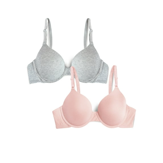 Fruit of the Loom T-Shirt Bra 2 Pack, Style FT938, Sizes M to XXL
