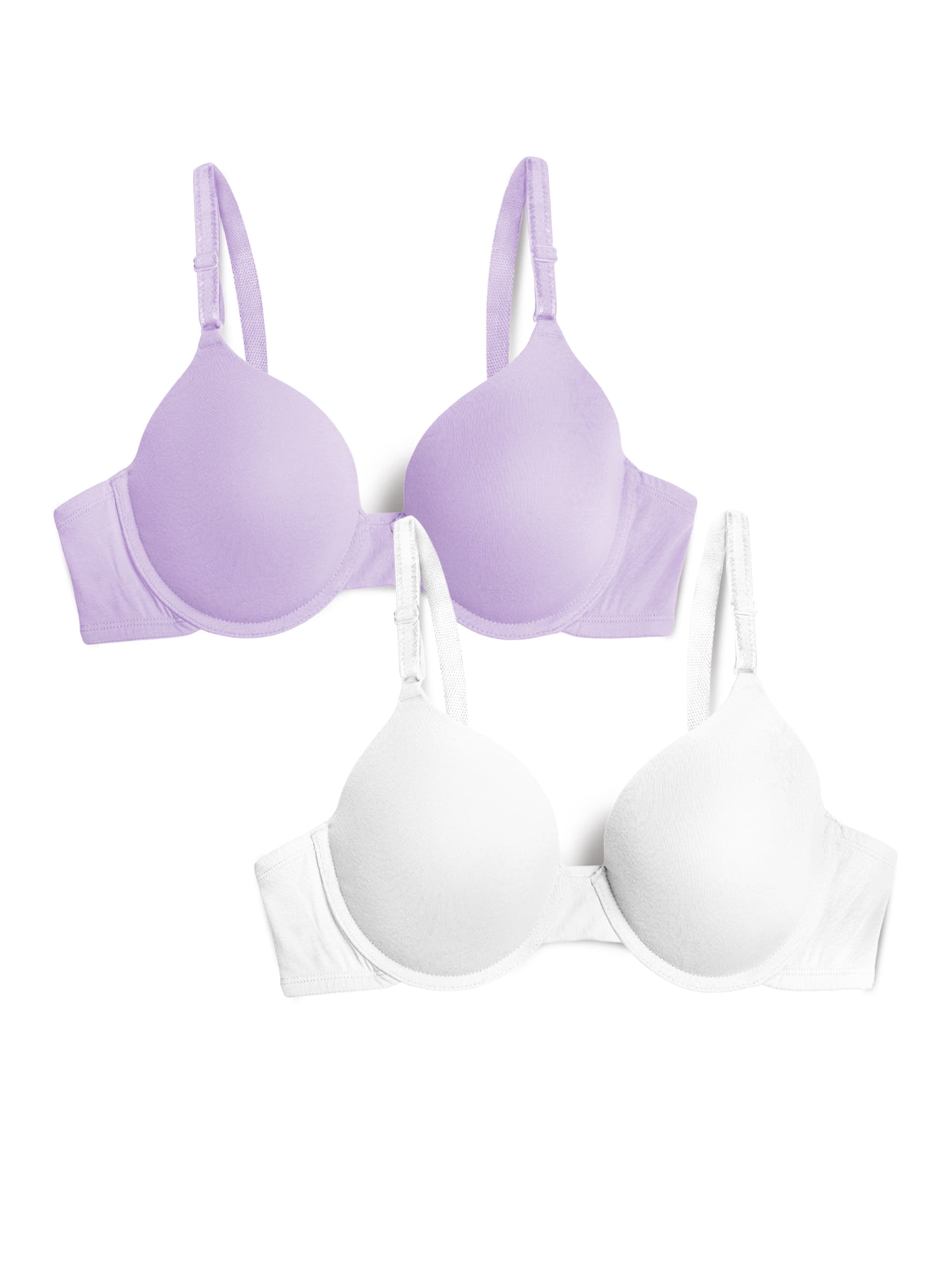 Fruit of the Loom T-Shirt Bra 2 Pack, Style FT938, Sizes M to XXL