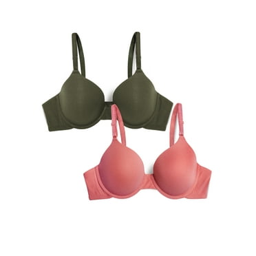 Fruit of the Loom T-Shirt Bra 2 Pack, Style FT938, Sizes M to XXL