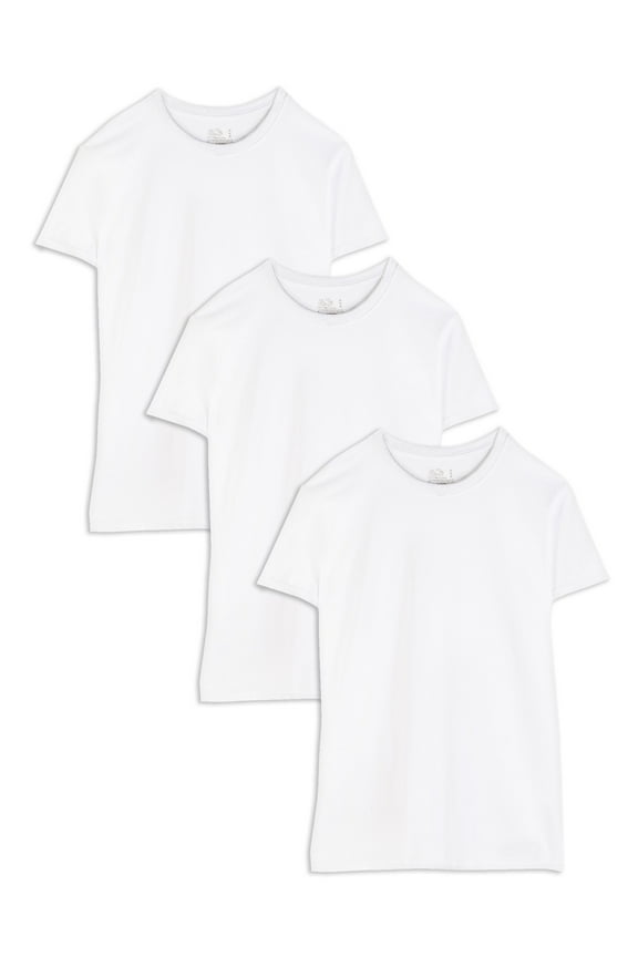Tall Men's Crew Undershirts, 3-Pack