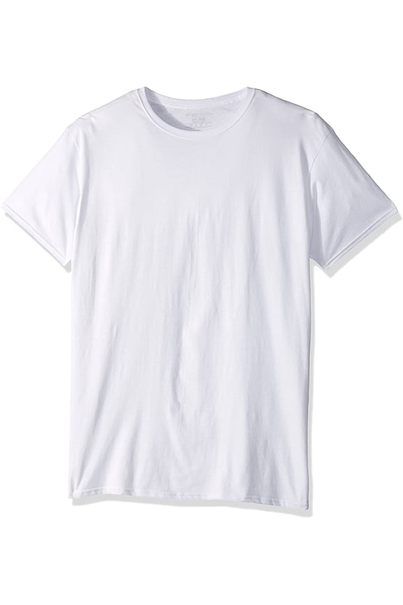 Tall Men's Short Sleeve White Crew Tees