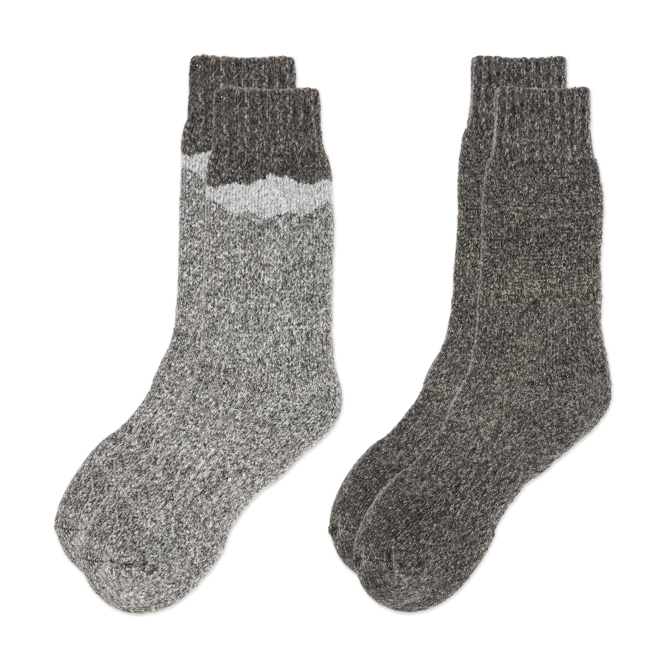 Fruit of the Loom Thermal Men's Crew Socks, Sizes 6-12, 2-Pack