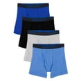 thumbnail image 1 of Fruit of the Loom Toddler Boy Breathable Boxer Briefs, 4 Pack, Sizes 2T-5T, 1 of 9