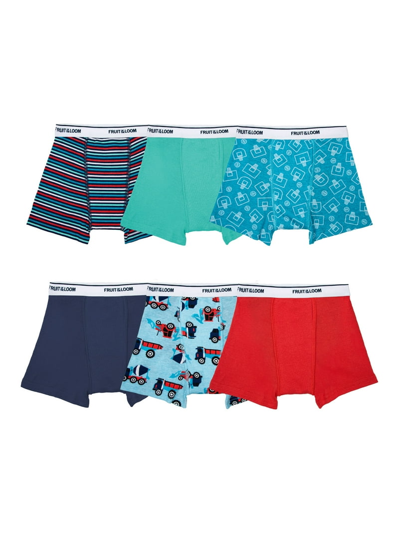 Fruit of the Loom Toddler Boy Potty Trainers Boxer Brief Underwear