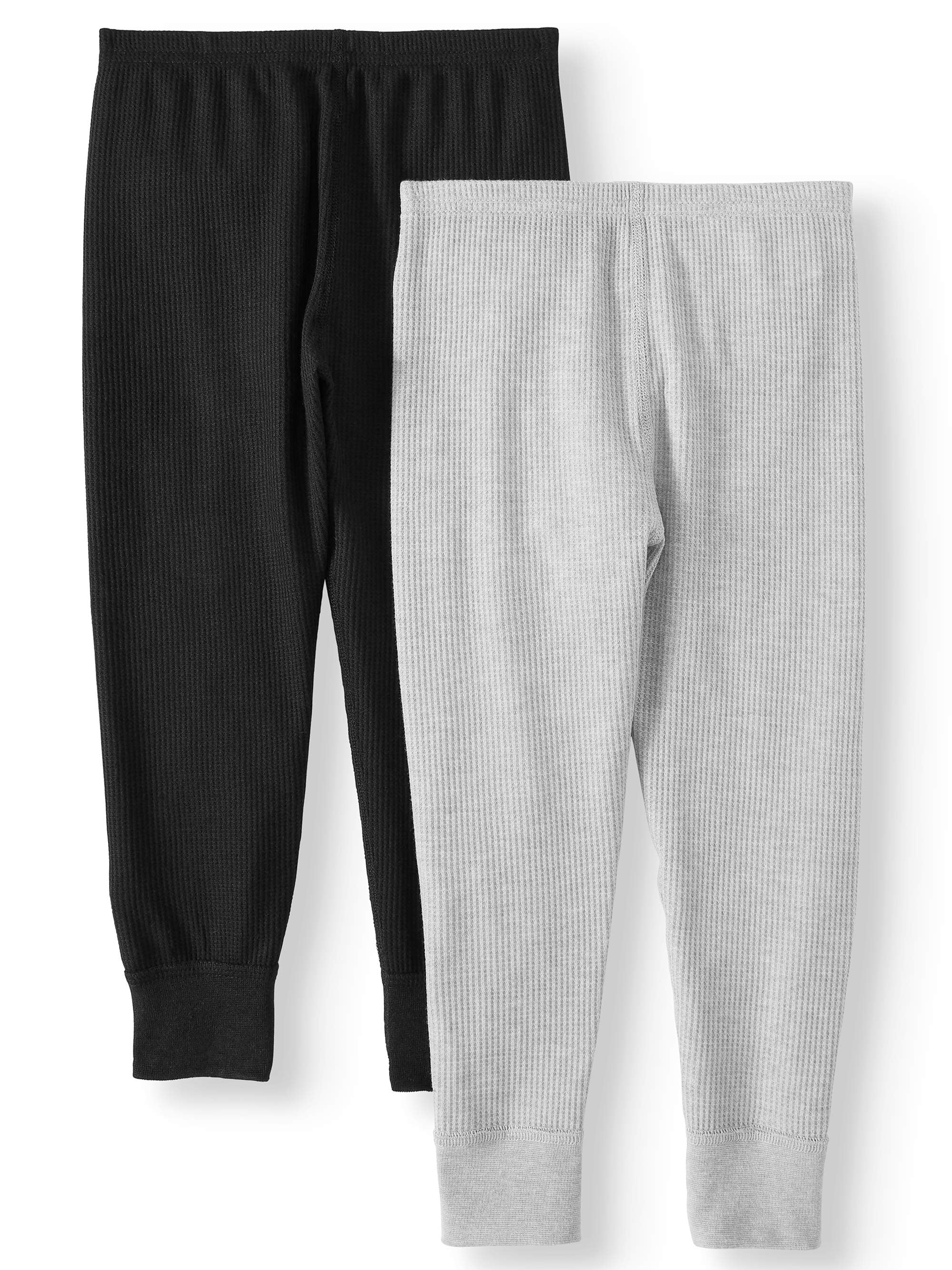 Fruit of the Loom Toddler Boys' Thermal Pants, 2Pack