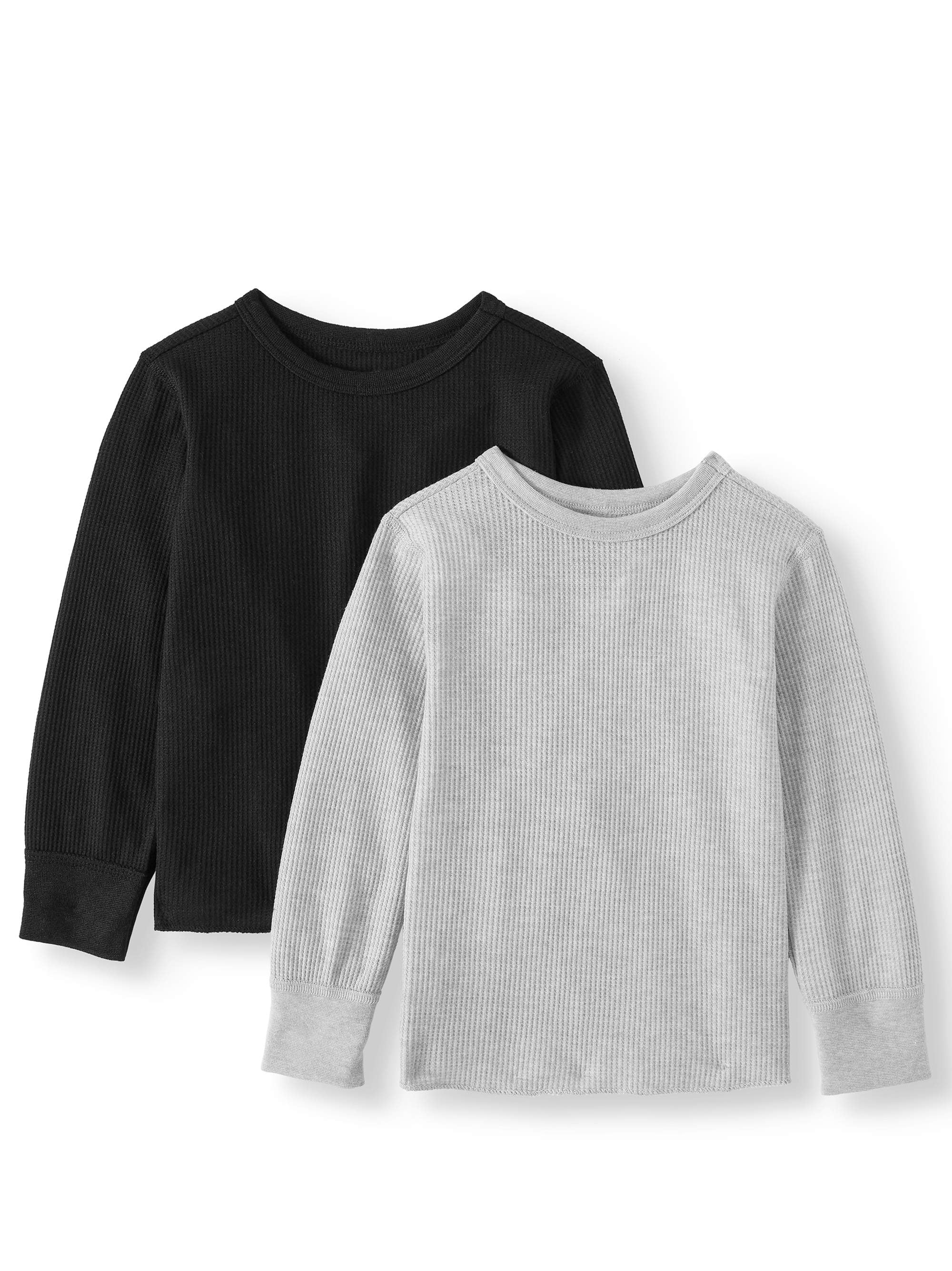 toddler black thermal shirt