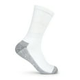 thumbnail image 1 of Fruit of the Loom Ultra Soft Work Gear Crew Socks for Men, White, Sizes 12-15 (10-Pack), 1 of 5