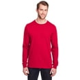 thumbnail image 1 of Fruit of the Loom - Unisex Iconic Long Sleeve T-Shirt - IC47LSR - True Red - Size: L, 1 of 2