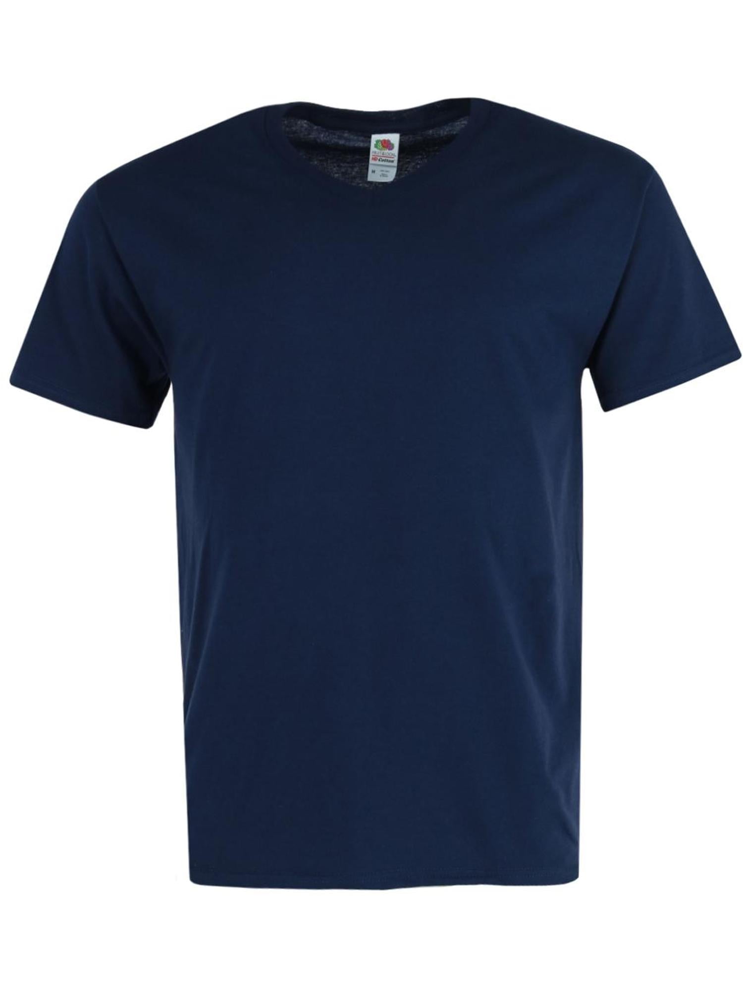 Fruit of the Loom V Neck Cotton T Shirt (Men) - Walmart.com