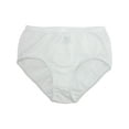 thumbnail image 1 of Fruit of the Loom White Cotton Briefs, 6 Pack (Little Girls & Big Girls), 1 of 4