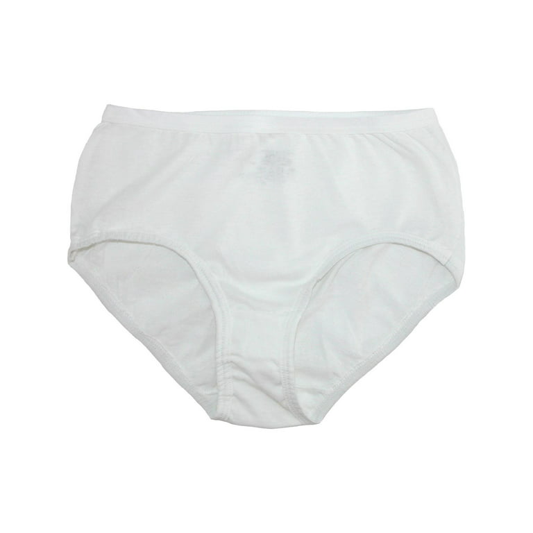 Cute Little Girl Underwear White Background Stock Photo by