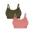 thumbnail image 1 of Fruit of the Loom Wireless Bra 2 Pack, Style FT942, Sizes S to XXXL, 1 of 8
