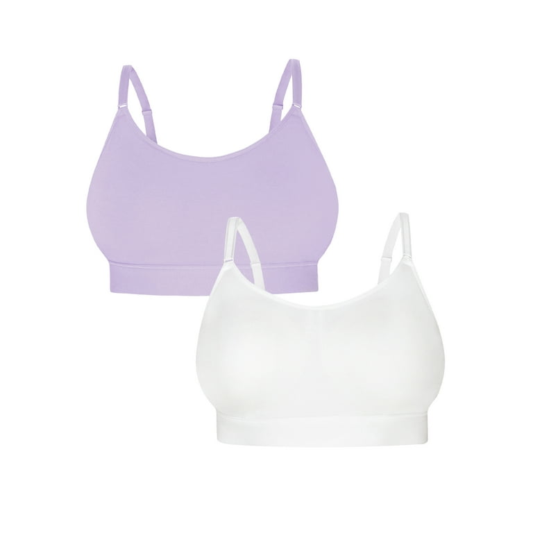 Fruit of the Loom Wireless Bra 2 Pack, Style FT942, Sizes S to XXXL