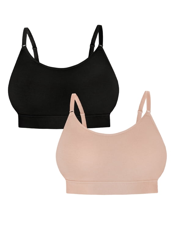Wireless Bra 2 Pack, Style FT942, Sizes S to XXXL
